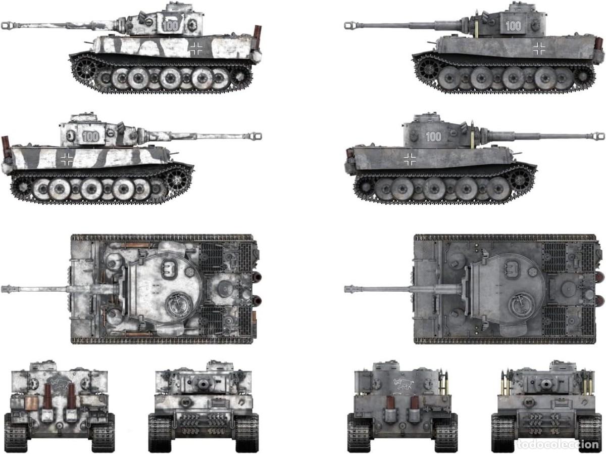 Maquetas: BORDER MODEL - Tiger I Initial (Sd.Kfz.181) - Eared Tiger 1/72 TK7205 - Foto 2