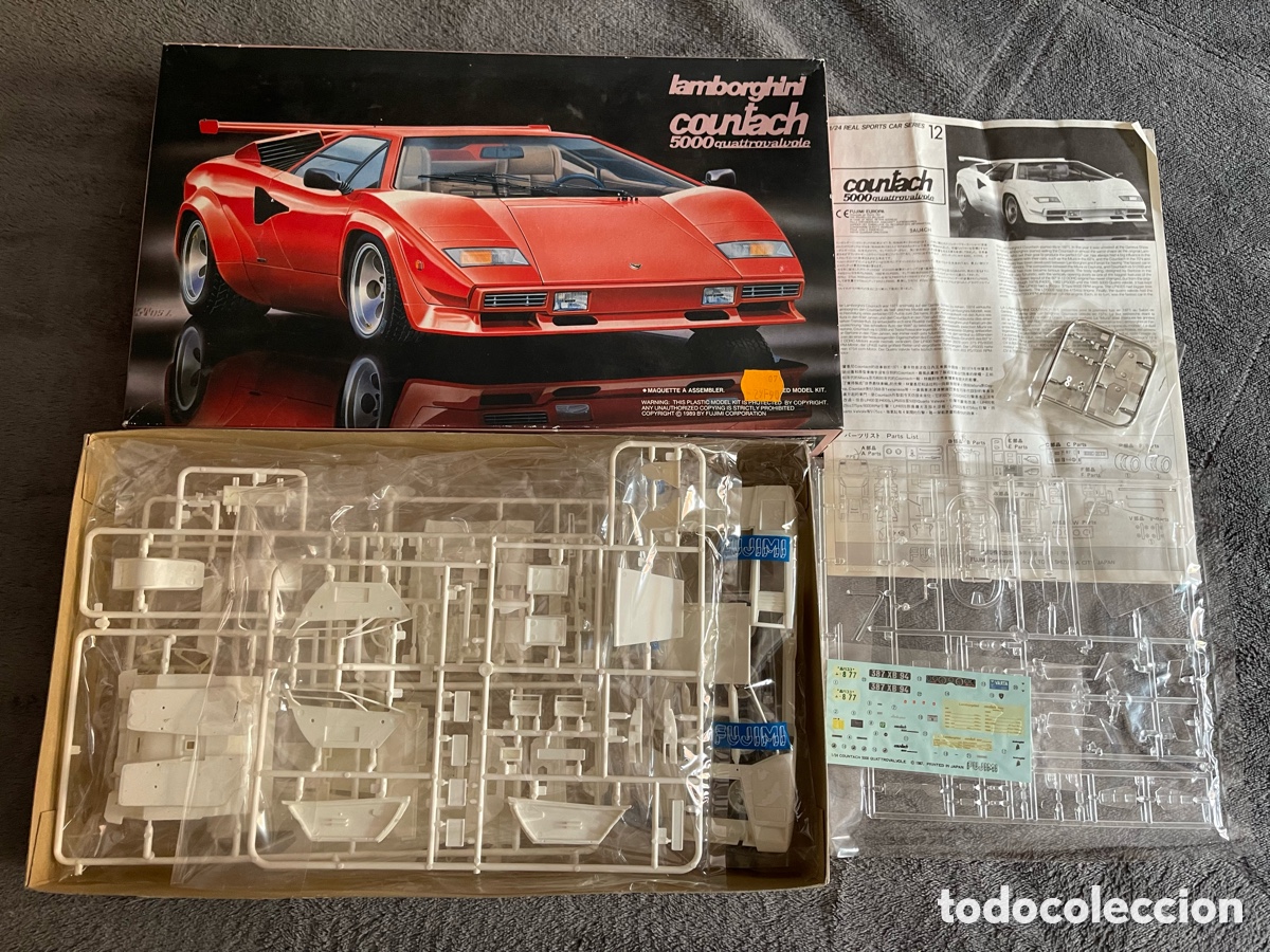Maquetas: Lamborghini COUNTACH 5000 Quattrovalvole 1:24 FUJIMI - Foto 4