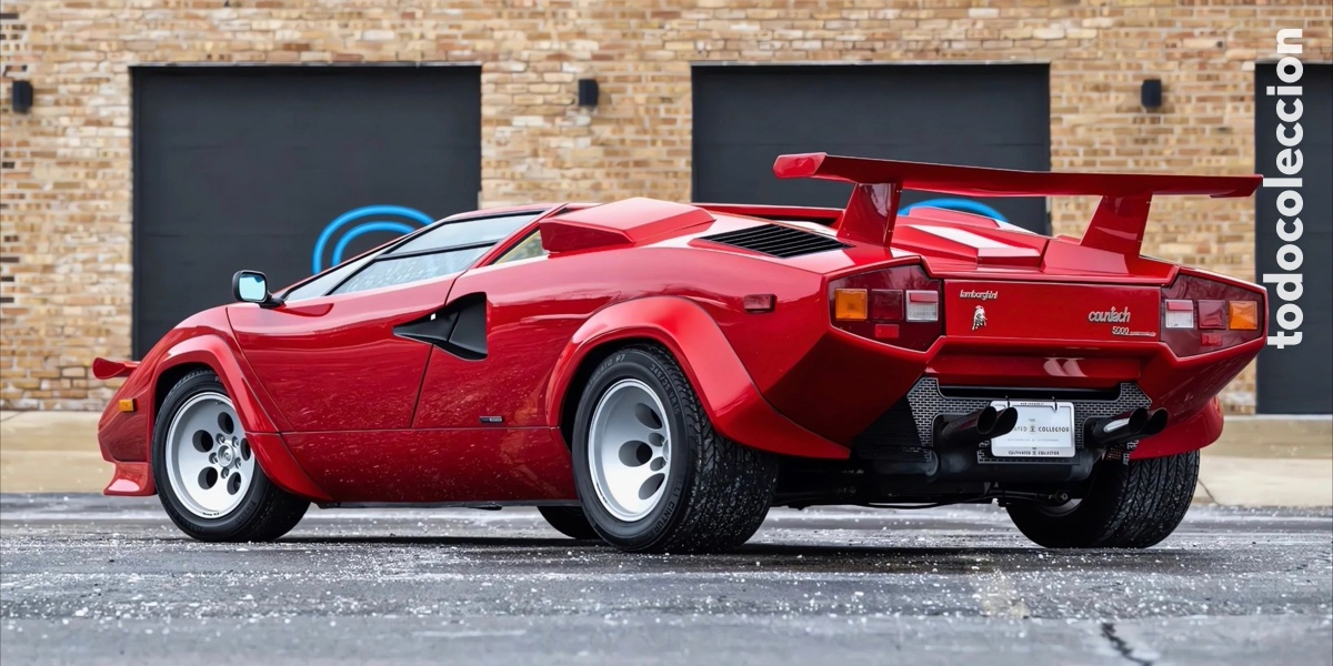 Maquetas: Lamborghini COUNTACH 5000 Quattrovalvole 1:24 FUJIMI - Foto 7