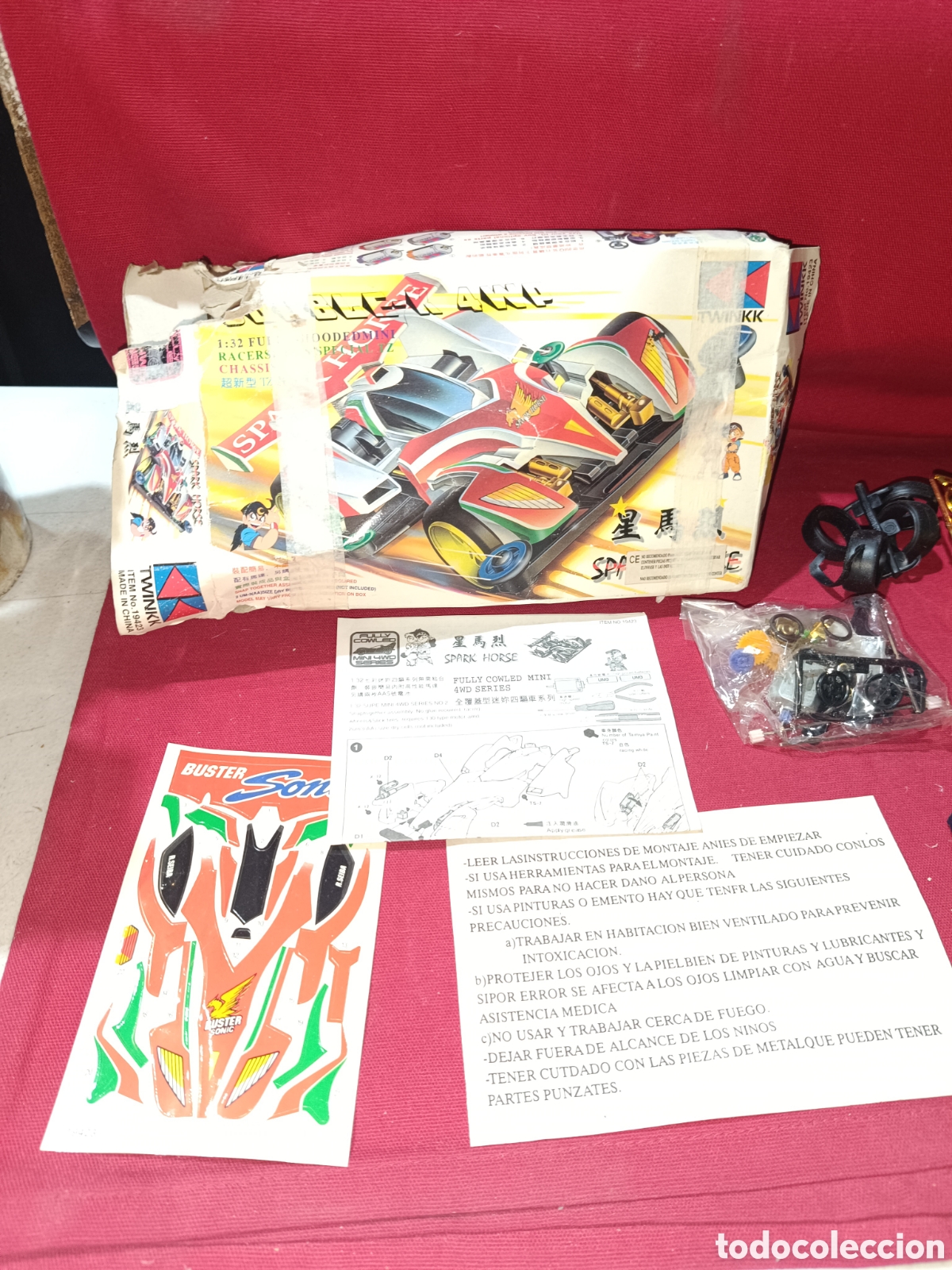 Maquetas: Mini 4WD BUSTER SONIC SUPER TZ TAMIYA - Foto 3
