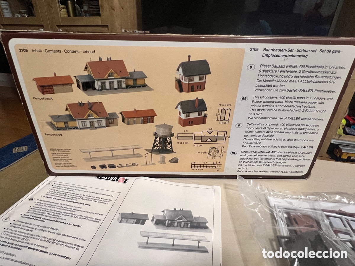 Maquetas: ESTACI&Oacute;N DE TREN Nr 2109 FALLEN - Foto 6