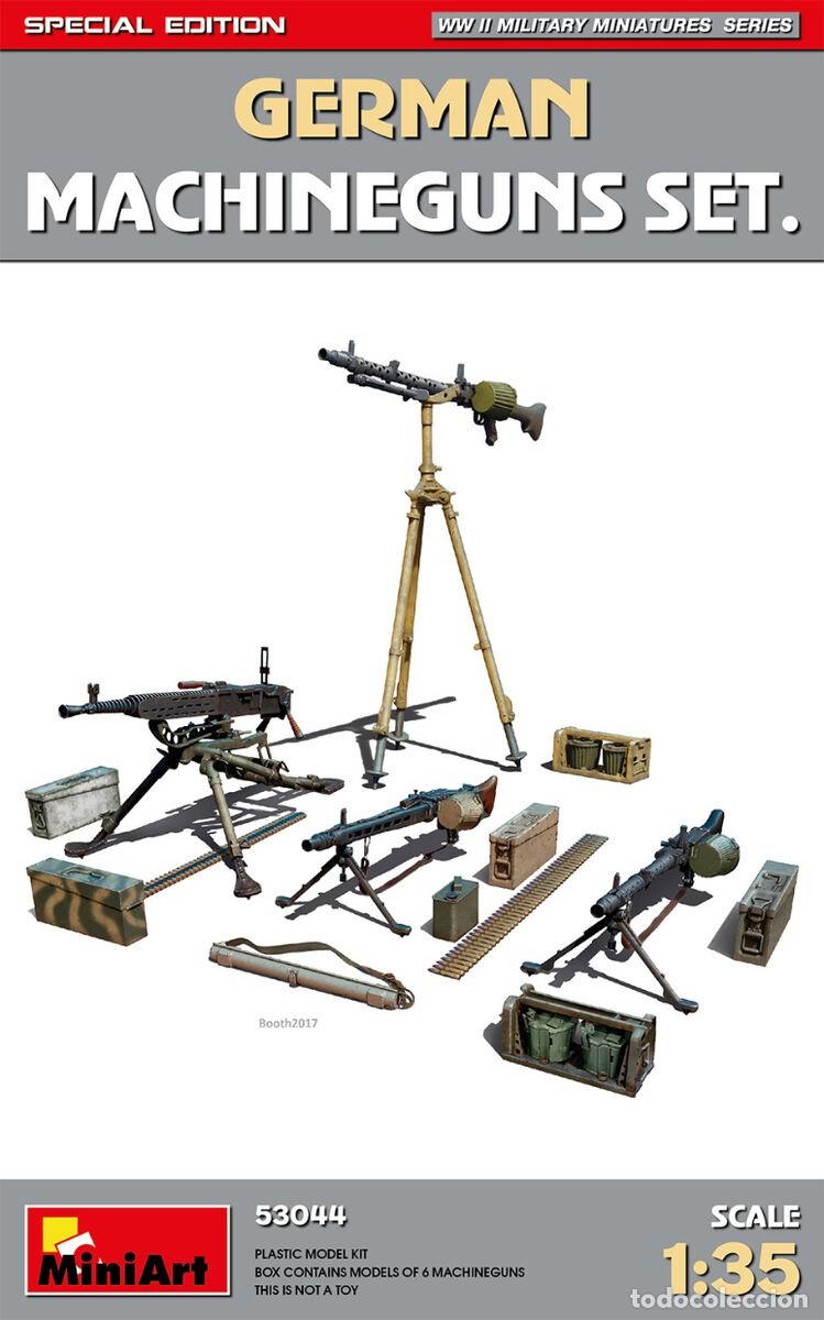 Maquetas: MINIART - German Machine Guns Set 1/35 53044 - Foto 1