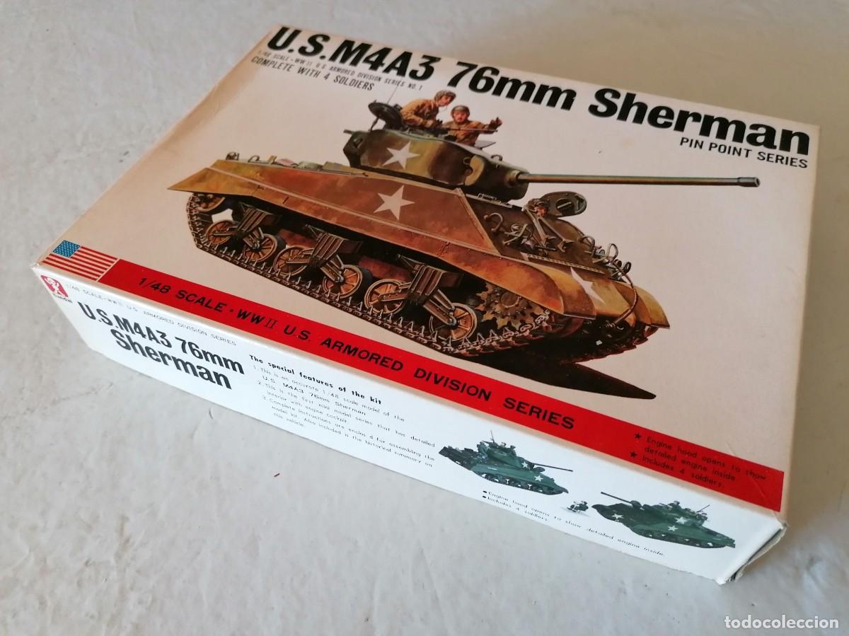 Maquetas: Bandai 1/48. Sherman M4A3. - Foto 2