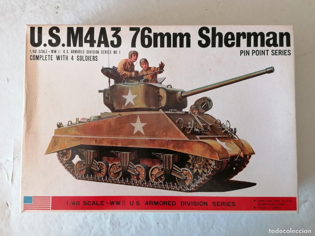 Maquetas: Bandai 1/48. Sherman M4A3. - Foto 1