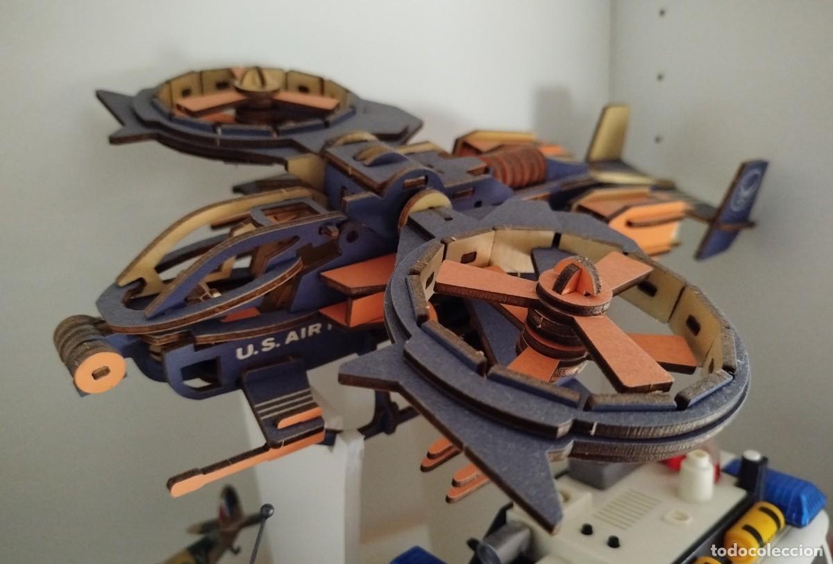 Maquetas: Kit de Modelo de Avi&oacute;n de Combate de Madera de 189 Piezas - Foto 1