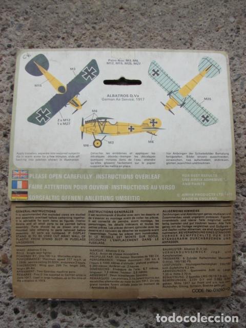Maquetas: MAQUETA DEL AVI&Oacute;N ALBATROS DVa - AIRFIX - Foto 3