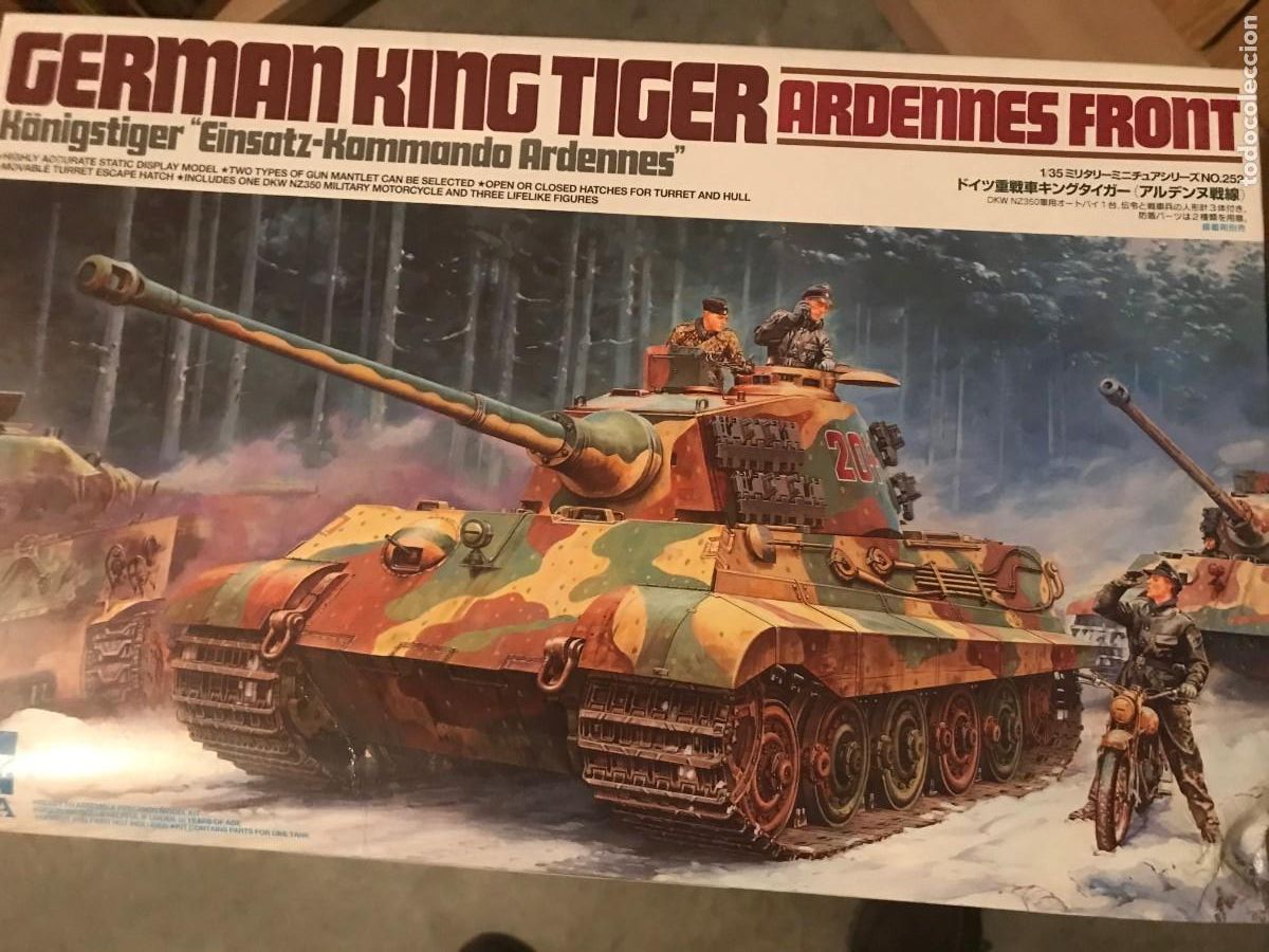 Maquetas: TAMIYA 1/35. KING TIGER. ARDENNES FRONT - Foto 1