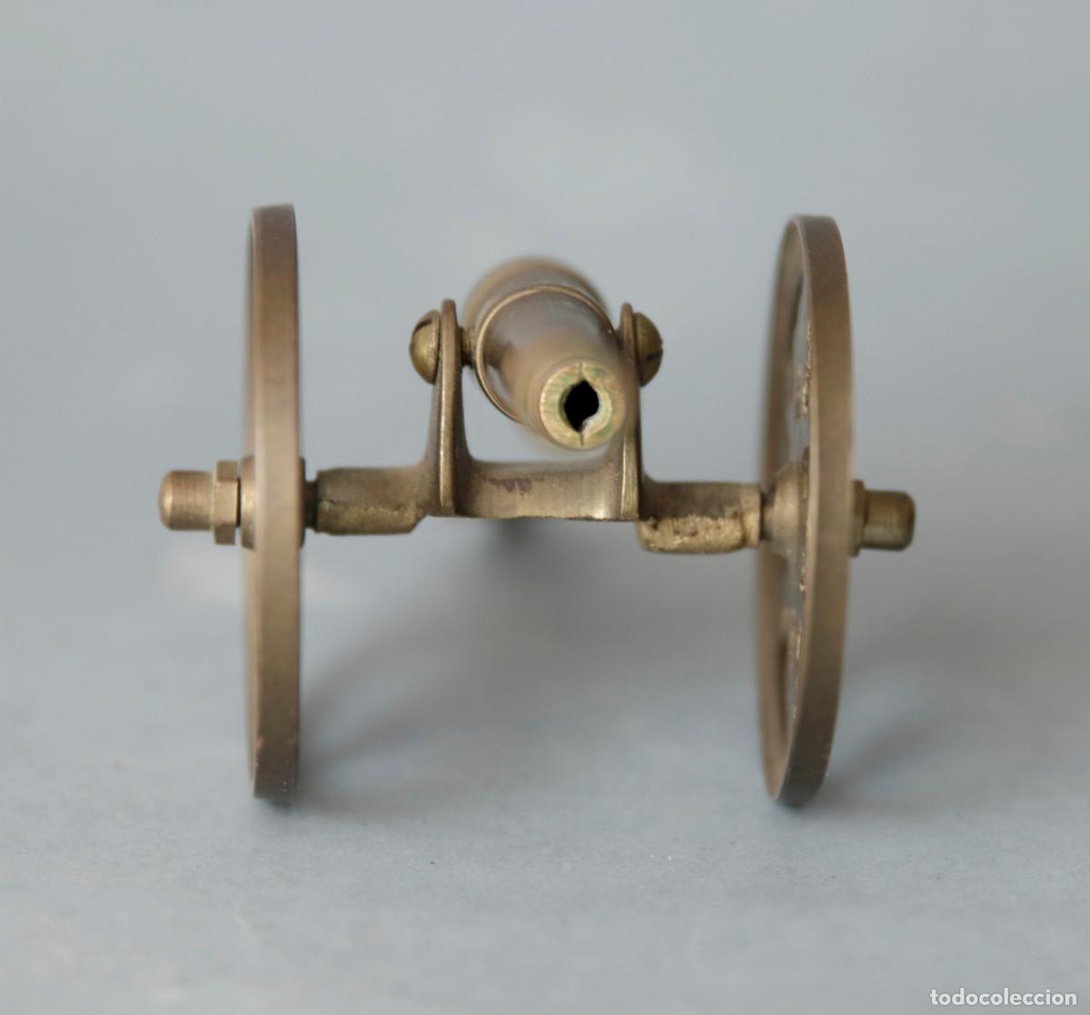 Maquetas: CA&Ntilde;ON LAT&Oacute;N ANTIGUO EN MINIATURA - Foto 5