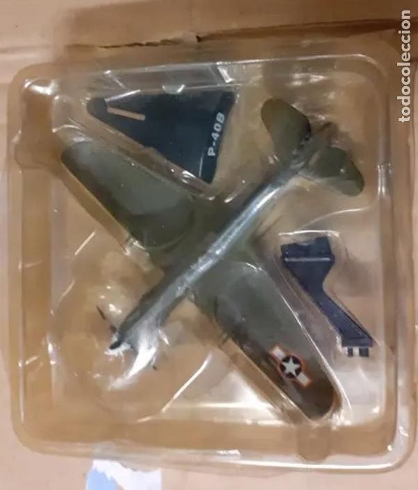 Maquetas: avion de caza curtiss p-40 b - Foto 1