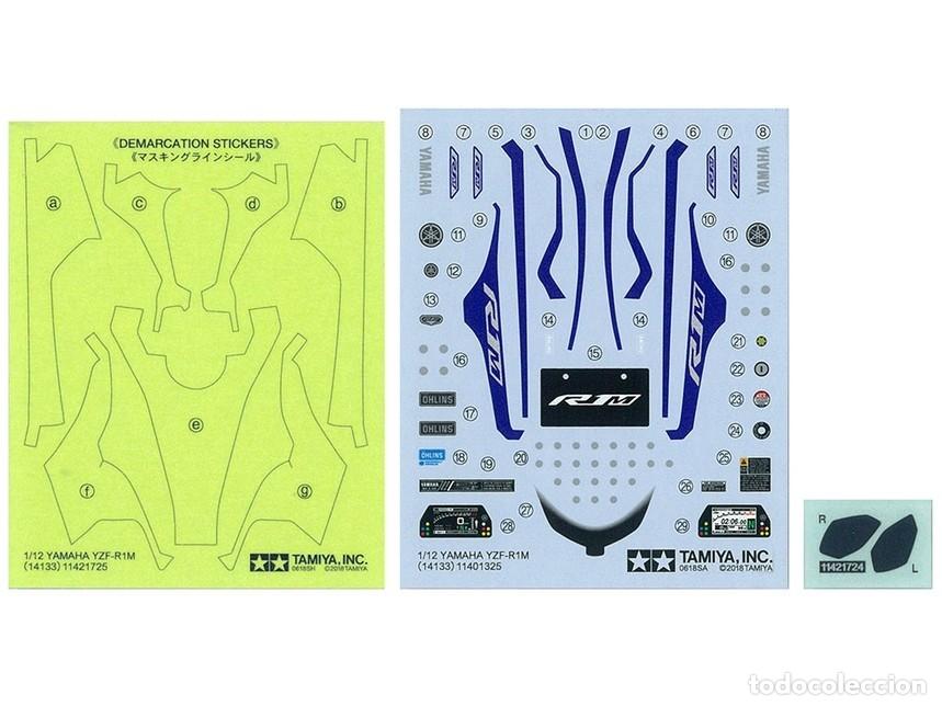 Maquetas: TAMIYA - Yamaha YZF-R1M 14133 - Foto 2