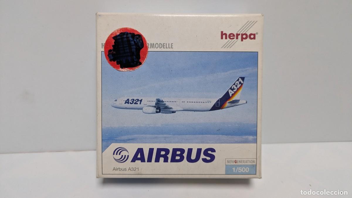 Maquetas: Airbus A321 Herpa (1/500) - Foto 1