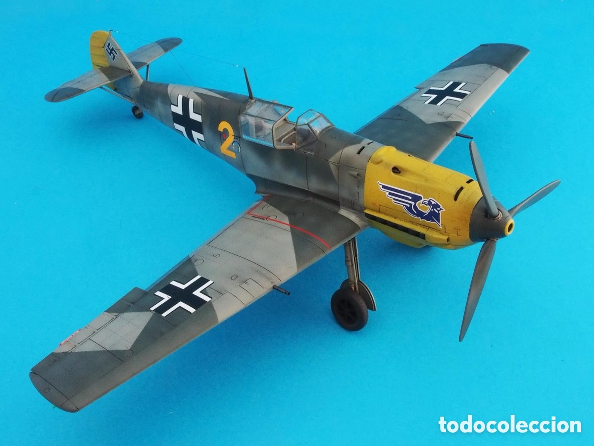 Maquetas: MESSERSCHMITT Bf109-E1 1:48 EDUARD maqueta avi&oacute;n - Foto 3