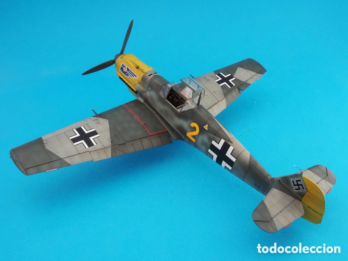 Maquetas: MESSERSCHMITT Bf109-E1 1:48 EDUARD maqueta avi&oacute;n - Foto 4