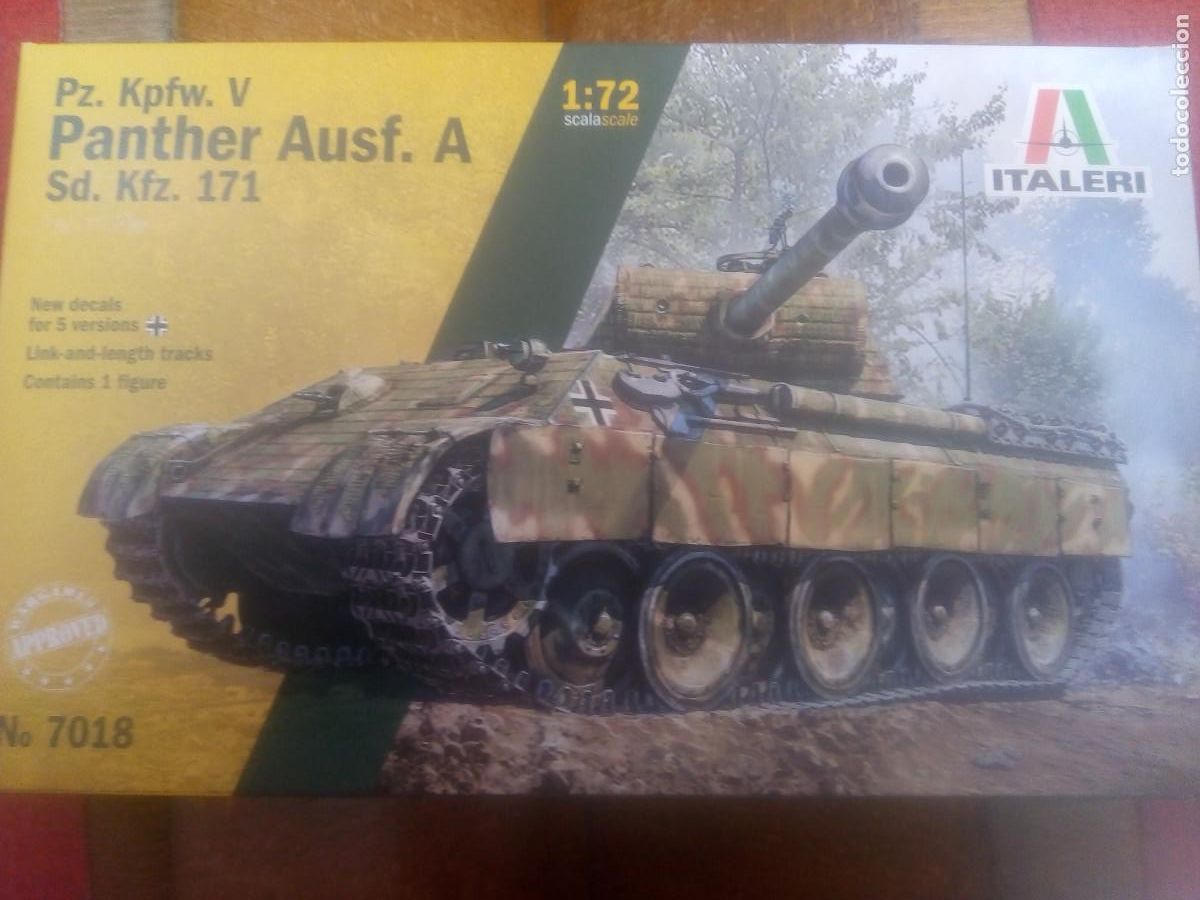 Maquetas: MAQUETA PANZER V ITALERI 1/72 - Foto 1