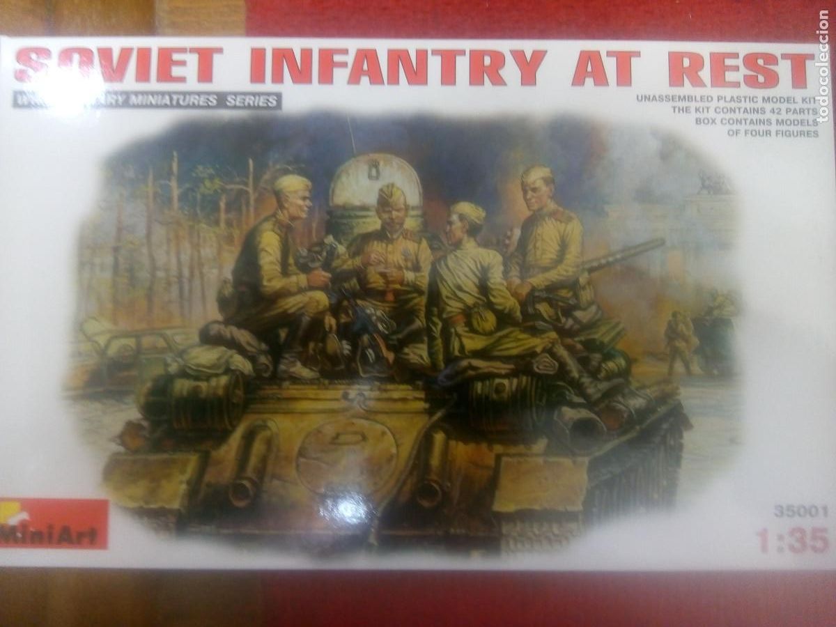 Maquetas: MAQUETA SOLDADOS SOVI&Eacute;TICOS 1/35 - Foto 1