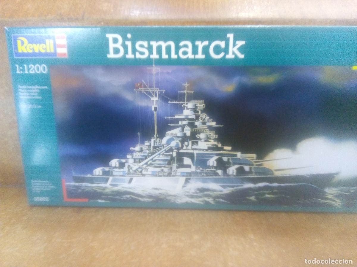 Maquetas: MAQUETA ACORAZADO BISMARCK REVELL - Foto 1