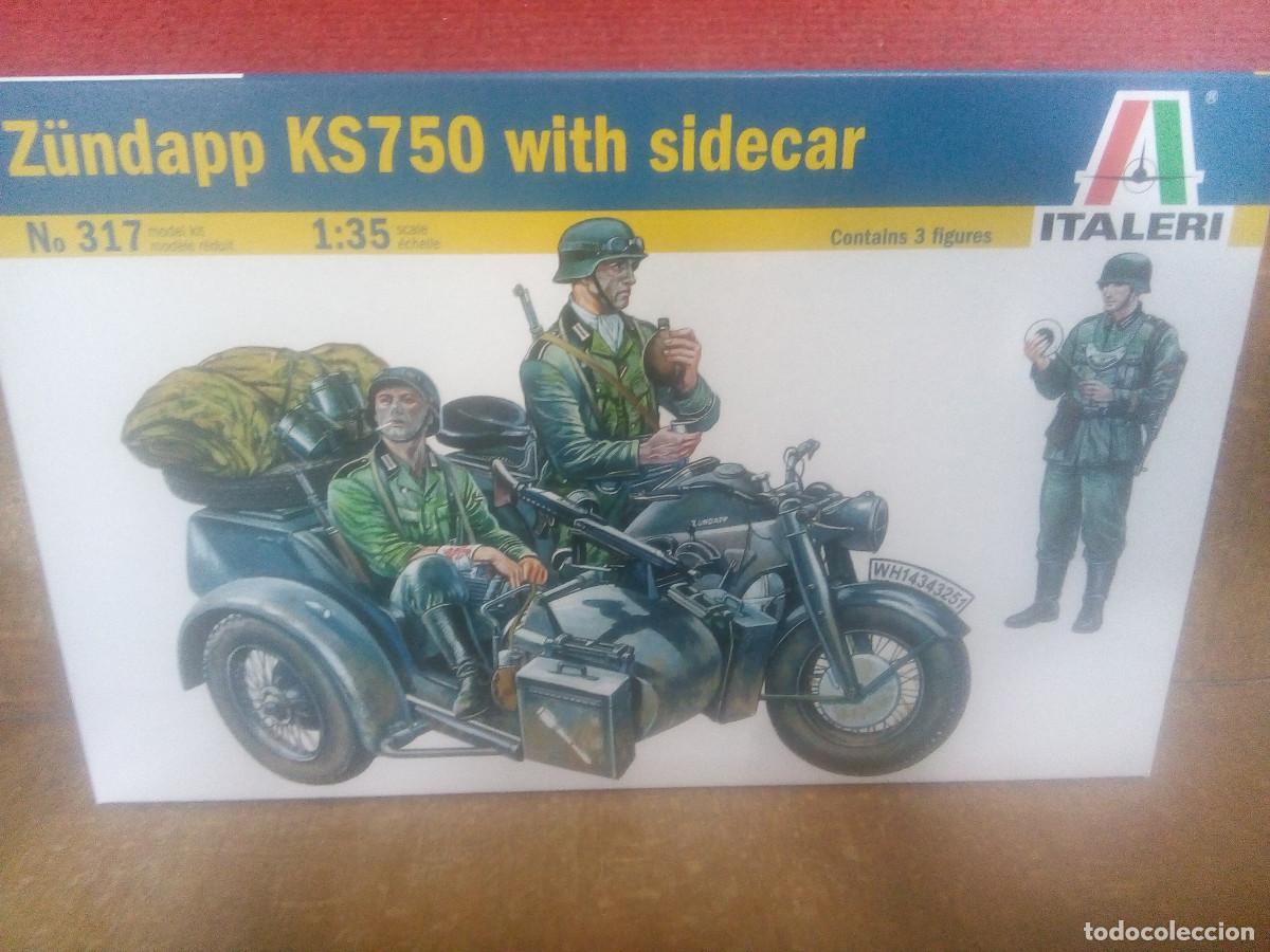 Maquetas: MAQUETA 1/35 SIDECAR BMW ALEM&Aacute;N - Foto 1