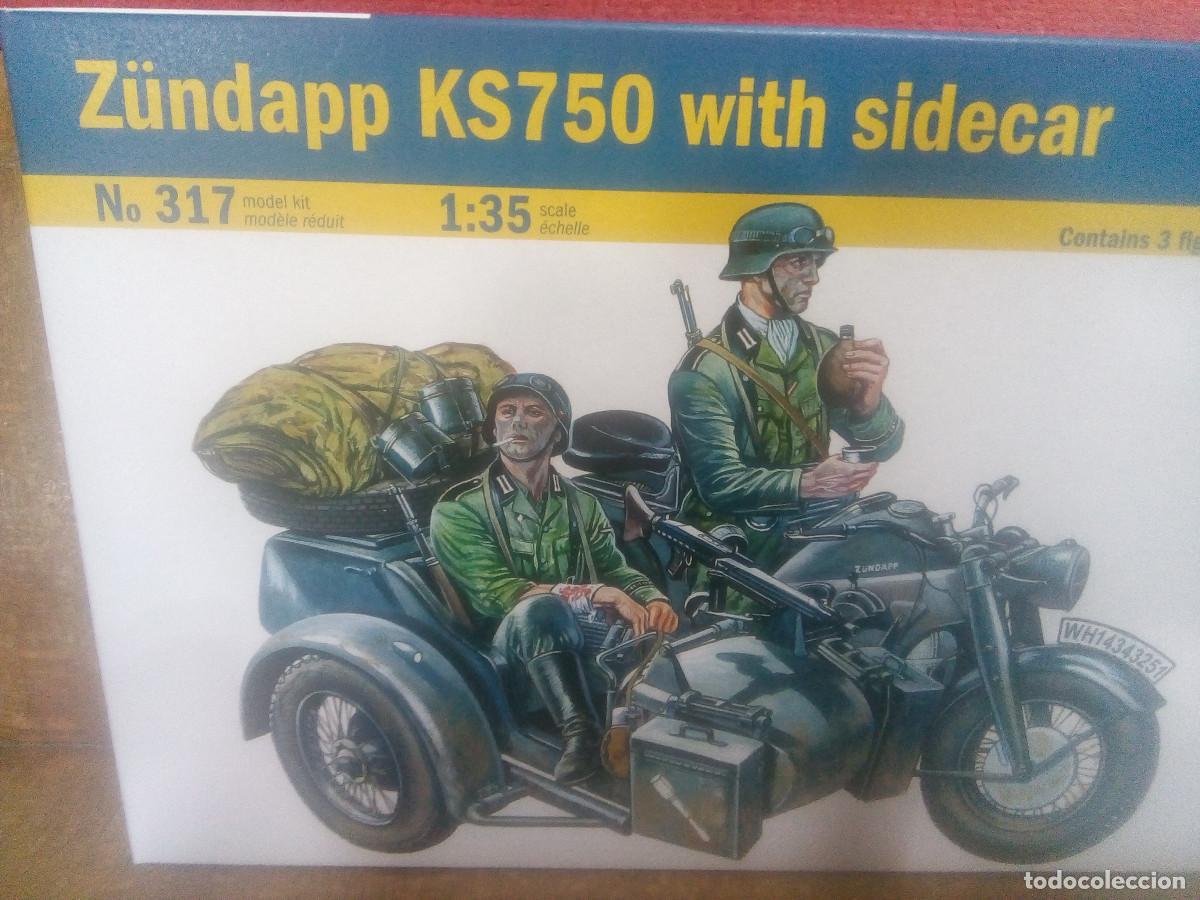 Maquetas: MAQUETA 1/35 SIDECAR BMW ALEM&Aacute;N - Foto 2