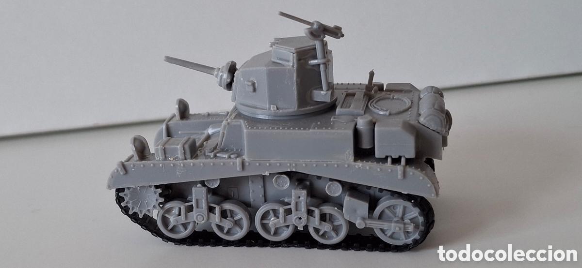 Maquetas: M3 Stuart Mk.I &rdquo;Ingl&eacute;s&rdquo; 1/72 US Army - Foto 1