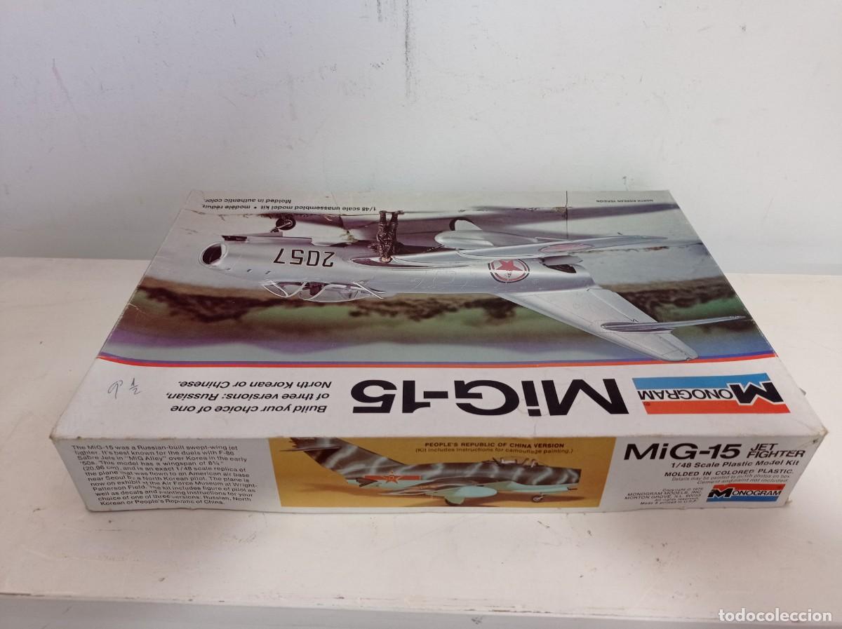 Maquetas: MiG-15 SCALE 1/48 MONOGRAM. COMO NUEVO - Foto 3