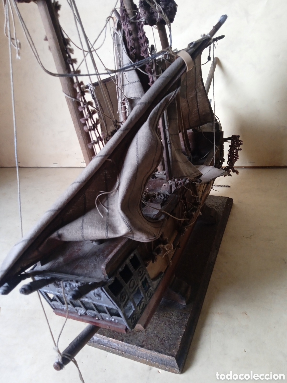 Maquetas: PRECIOSO GALE&Oacute;N O CARABELA PARA RESTAURAR - Foto 3