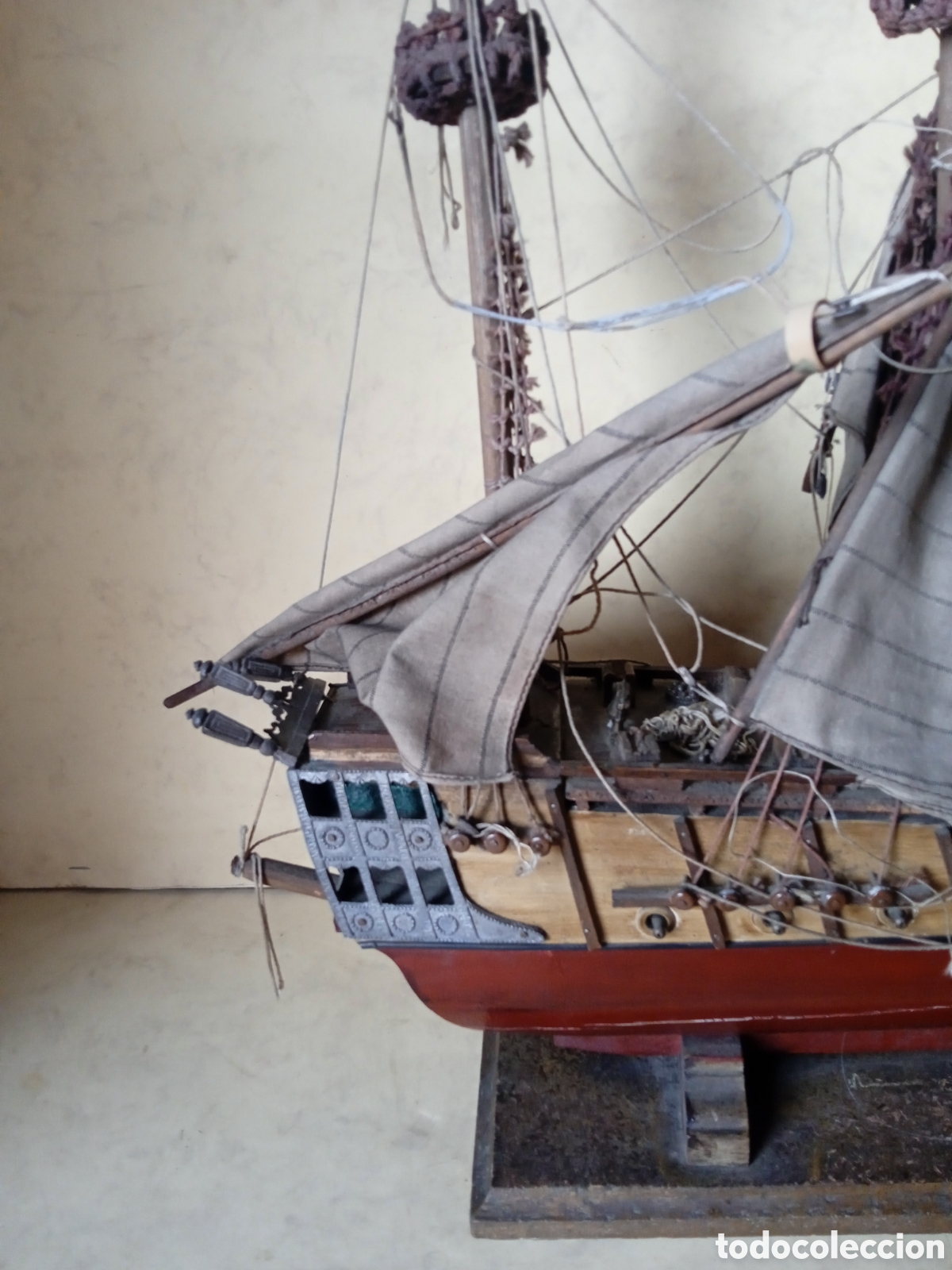Maquetas: PRECIOSO GALE&Oacute;N O CARABELA PARA RESTAURAR - Foto 5