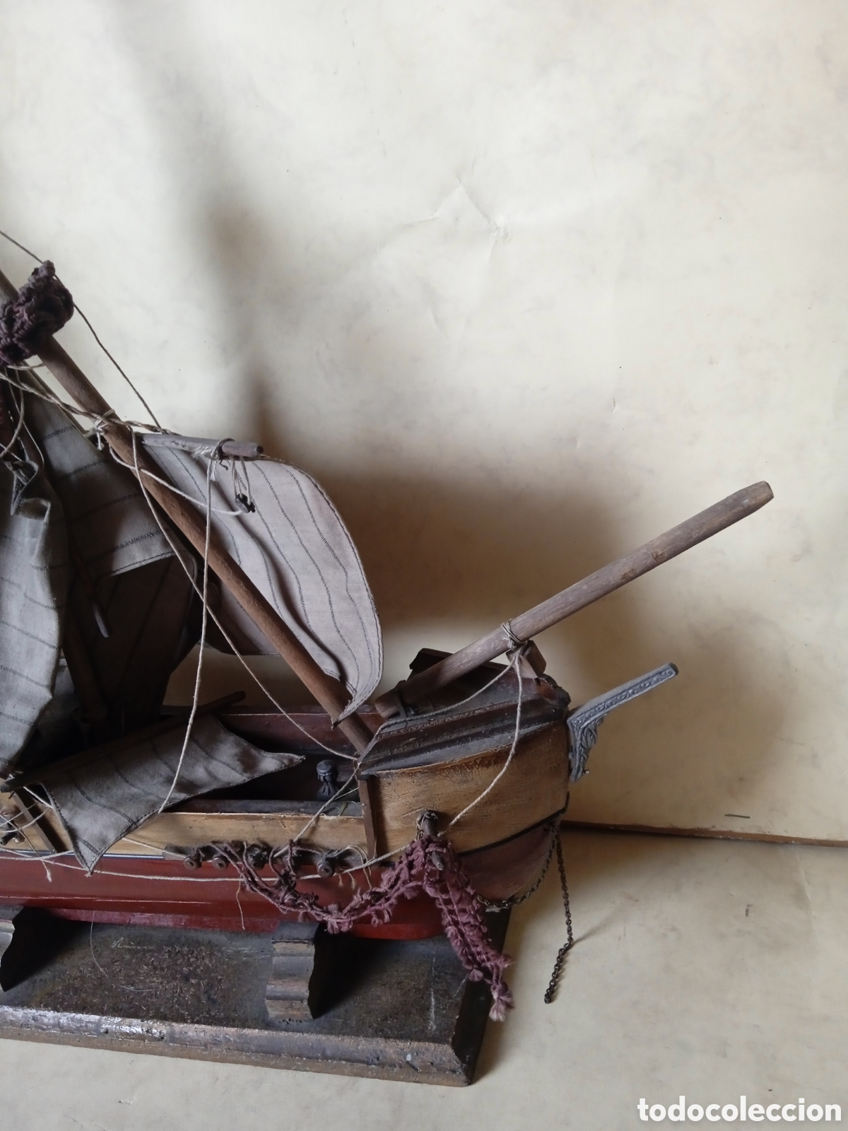 Maquetas: PRECIOSO GALE&Oacute;N O CARABELA PARA RESTAURAR - Foto 7