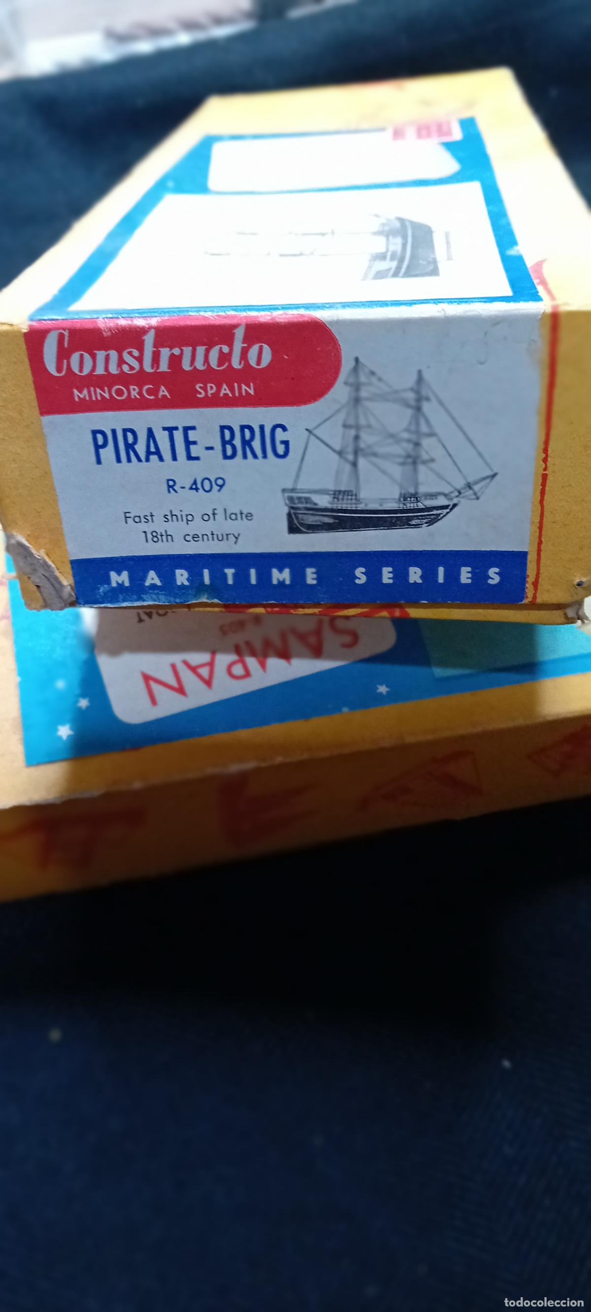 Maquetas: LOTE DESGUACE CONSTRUCTO PIRATE BRIG Y SAMPAN - Foto 3