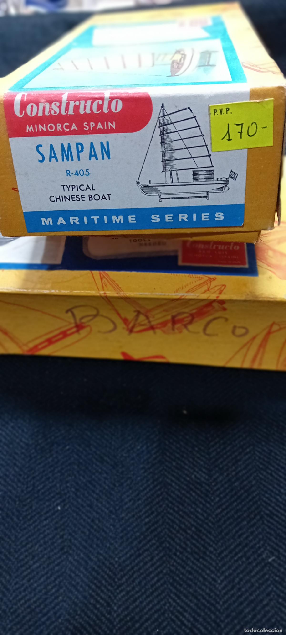 Maquetas: LOTE DESGUACE CONSTRUCTO PIRATE BRIG Y SAMPAN - Foto 4