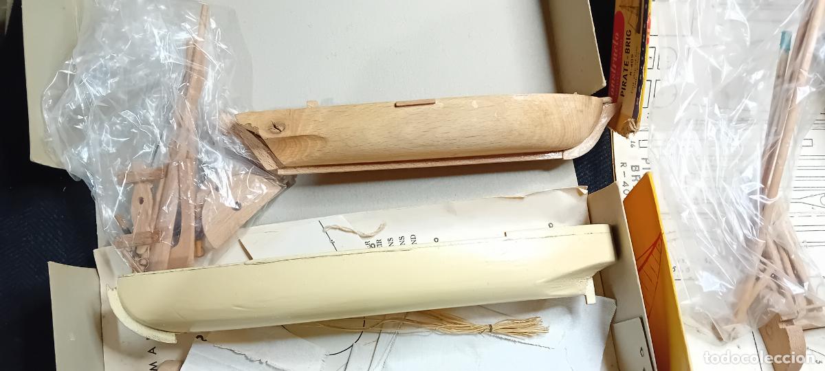 Maquetas: LOTE DESGUACE CONSTRUCTO PIRATE BRIG Y SAMPAN - Foto 11