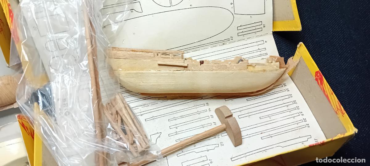 Maquetas: LOTE DESGUACE CONSTRUCTO PIRATE BRIG Y SAMPAN - Foto 12