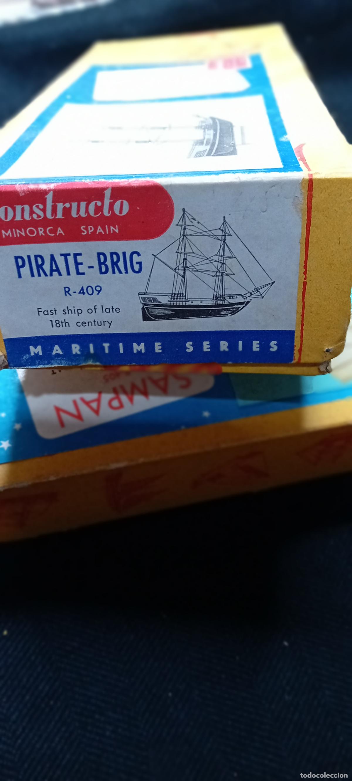 Maquetas: LOTE DESGUACE CONSTRUCTO PIRATE BRIG Y SAMPAN - Foto 13