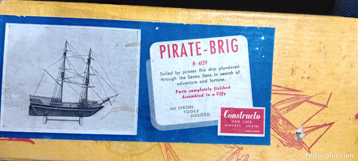 Maquetas: LOTE DESGUACE CONSTRUCTO PIRATE BRIG Y SAMPAN - Foto 14
