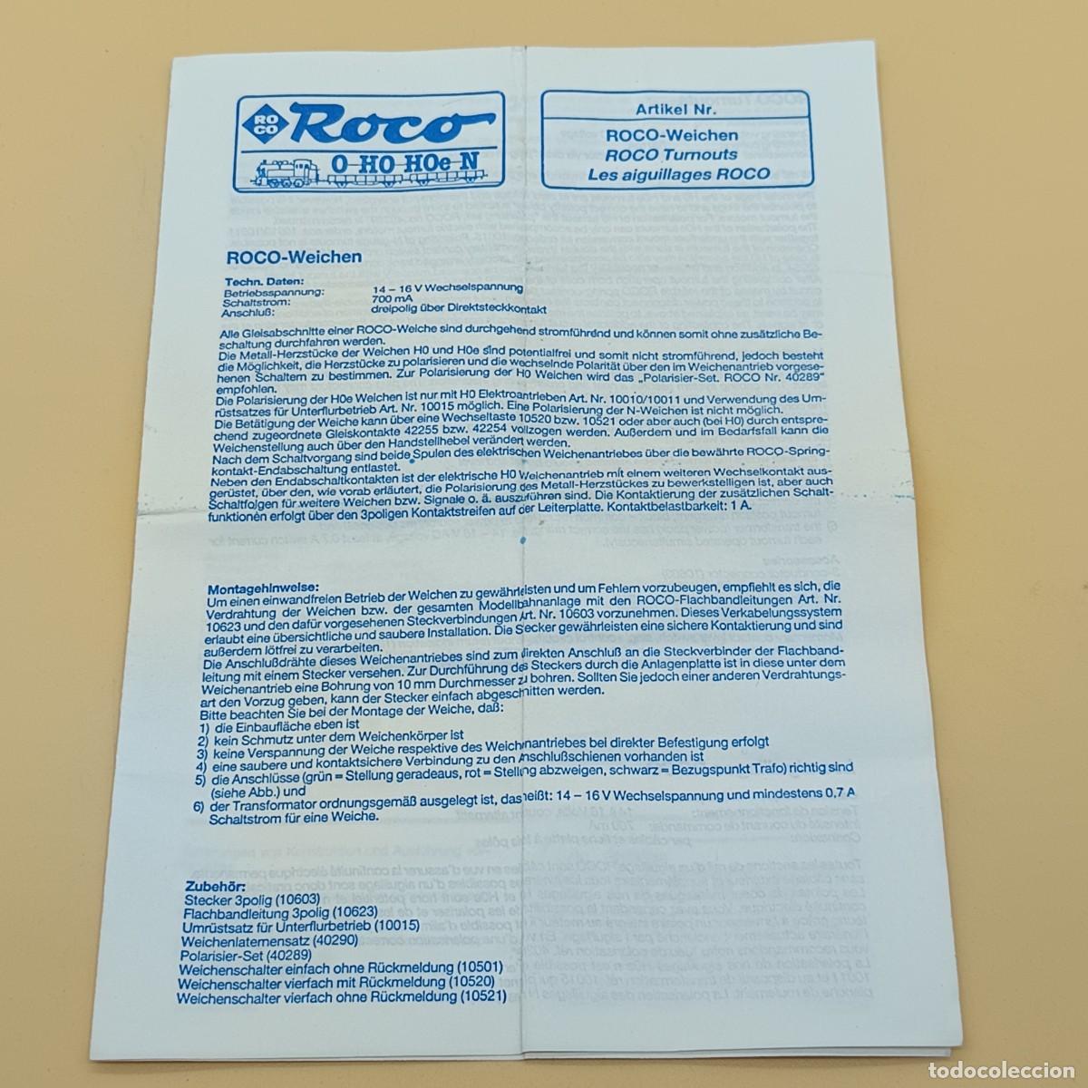 Maquetas: HOJA DE CRUCE DE VIAS ROCO - Foto 1