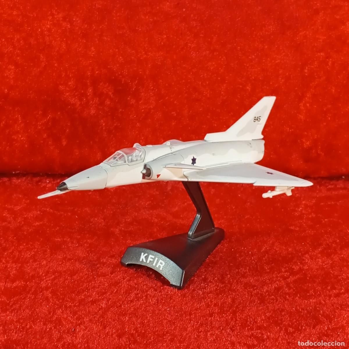 Maquetas: AVION MODELISMO - REF. KFIR - SCALE 1:120 - AVI&Oacute;N DE COMBATE - Foto 1