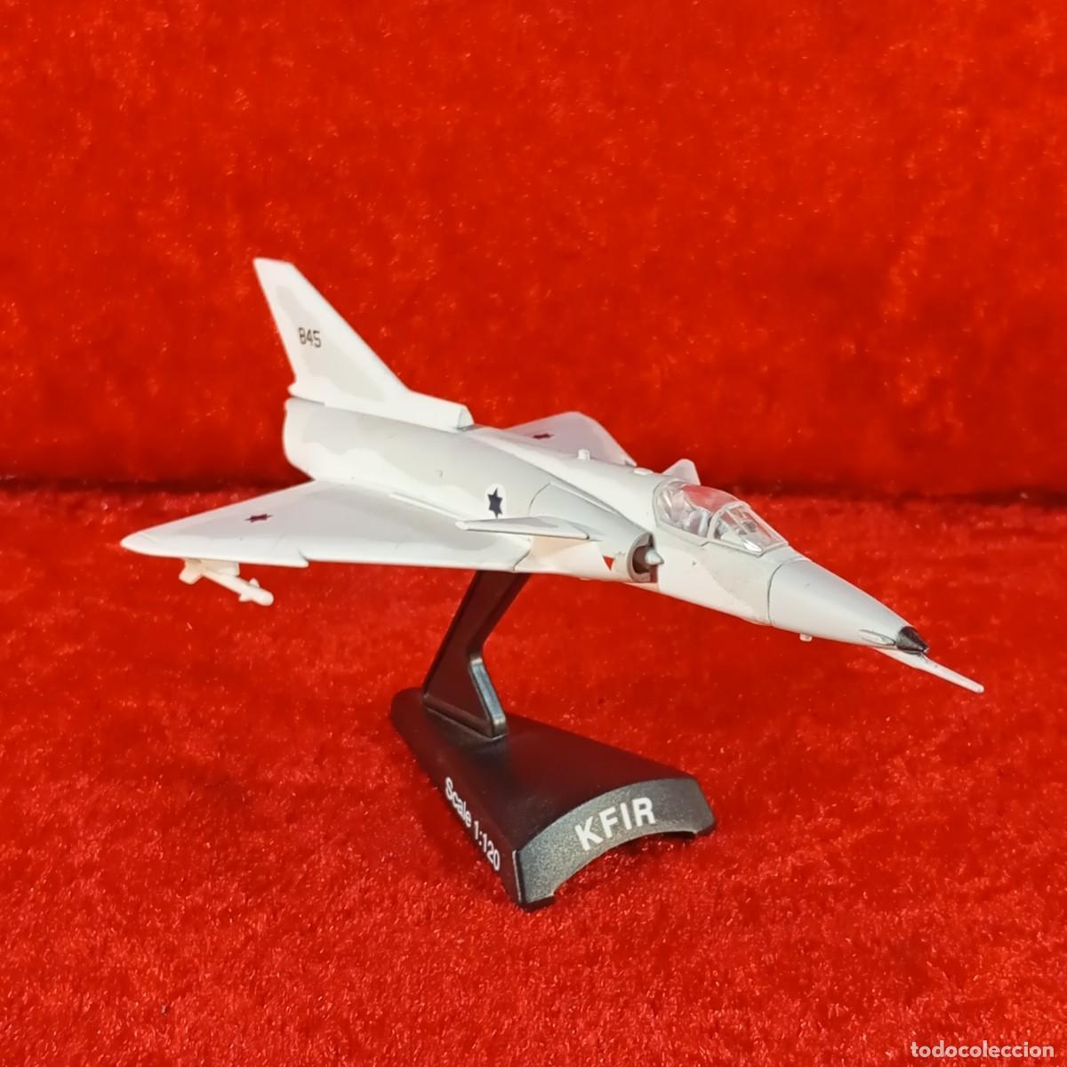 Maquetas: AVION MODELISMO - REF. KFIR - SCALE 1:120 - AVI&Oacute;N DE COMBATE - Foto 2