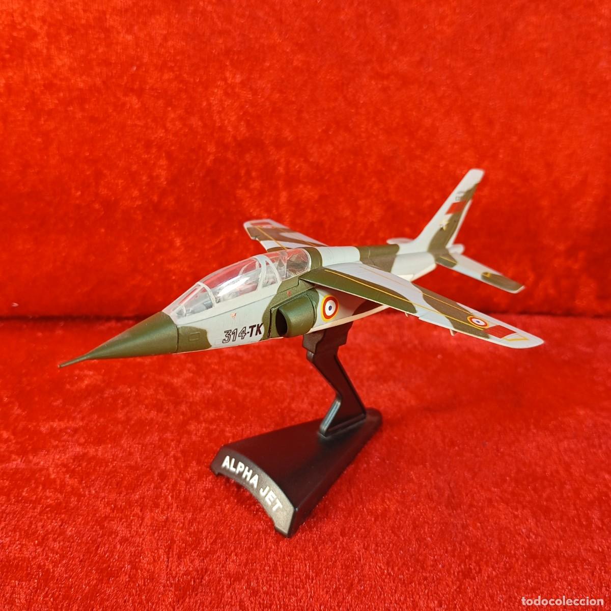 Maquetas: AVION MODELISMO - REF. ALPHA JET - SCALE 1:100 - AVI&Oacute;N DE COMBATE - Foto 1