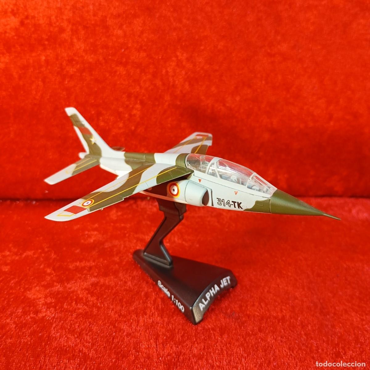 Maquetas: AVION MODELISMO - REF. ALPHA JET - SCALE 1:100 - AVI&Oacute;N DE COMBATE - Foto 2