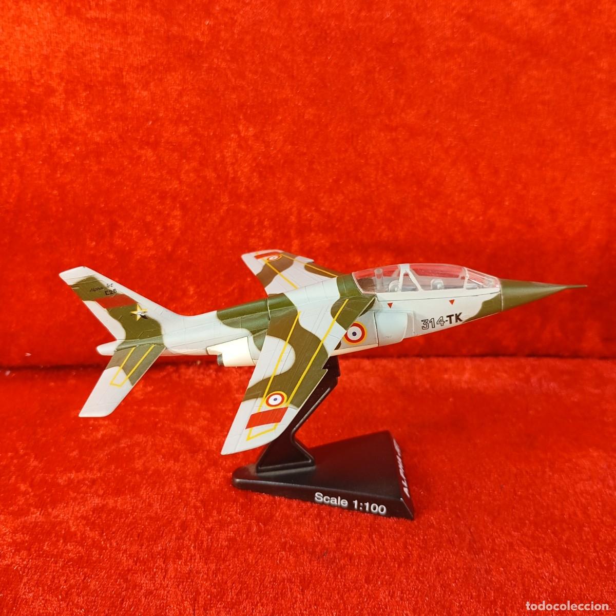 Maquetas: AVION MODELISMO - REF. ALPHA JET - SCALE 1:100 - AVI&Oacute;N DE COMBATE - Foto 3