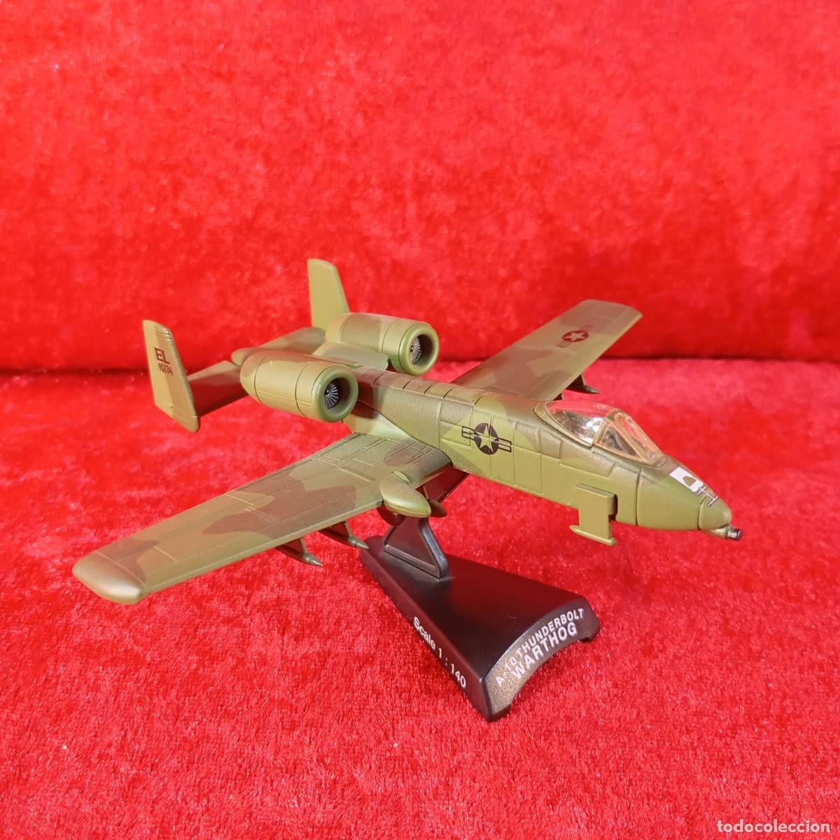 Maquetas: AVION MODELISMO - REF. A-10 THUNDERBOLT WARTHOG - SCALE 1:140 - AVI&Oacute;N DE COMBATE - Foto 1