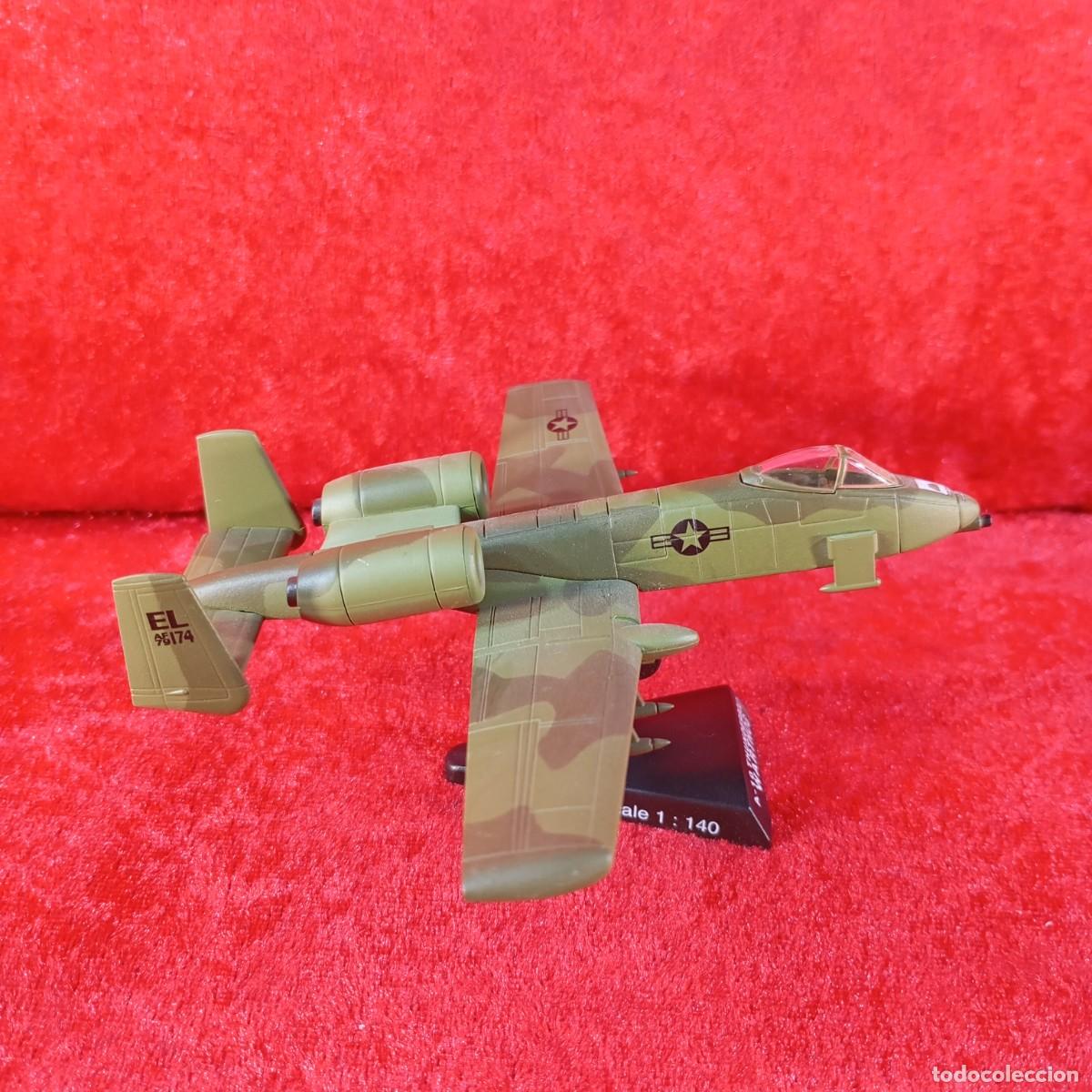 Maquetas: AVION MODELISMO - REF. A-10 THUNDERBOLT WARTHOG - SCALE 1:140 - AVI&Oacute;N DE COMBATE - Foto 4