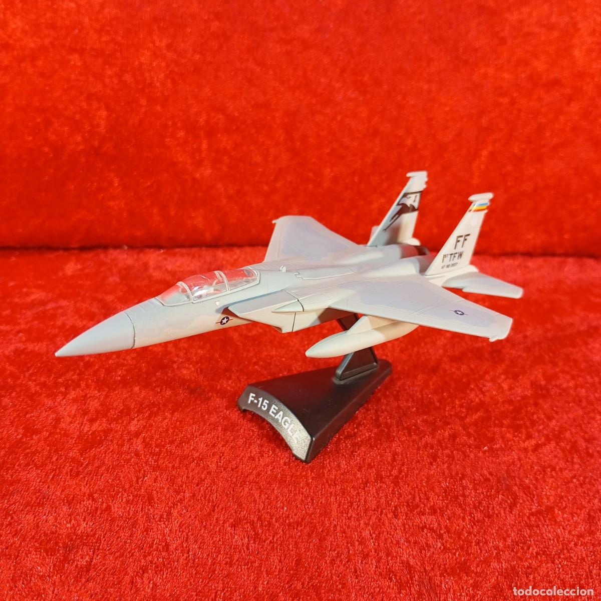 Maquetas: AVION MODELISMO - REF. F-15 EAGLE - SCALE 1:150 - AVI&Oacute;N DE COMBATE - Foto 1