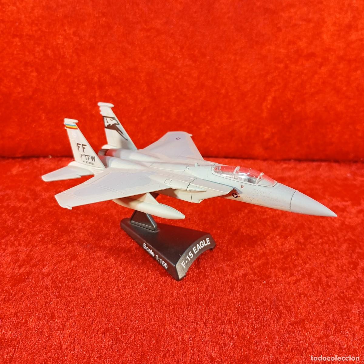Maquetas: AVION MODELISMO - REF. F-15 EAGLE - SCALE 1:150 - AVI&Oacute;N DE COMBATE - Foto 2