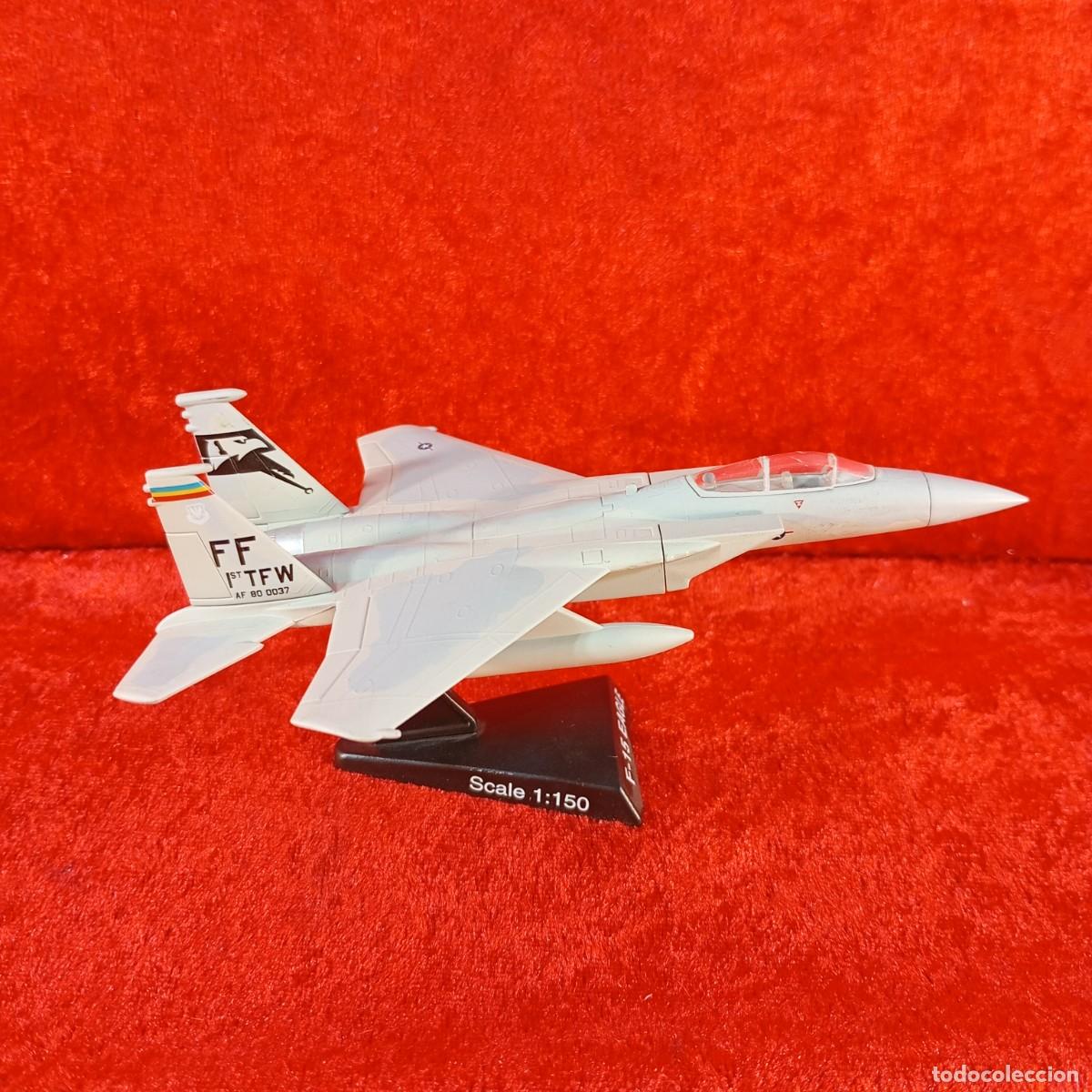 Maquetas: AVION MODELISMO - REF. F-15 EAGLE - SCALE 1:150 - AVI&Oacute;N DE COMBATE - Foto 3