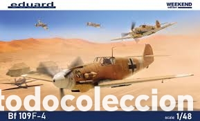 Maquetas: Eduard 84188 # Bf 109F-4 Weekend edition - Foto 1