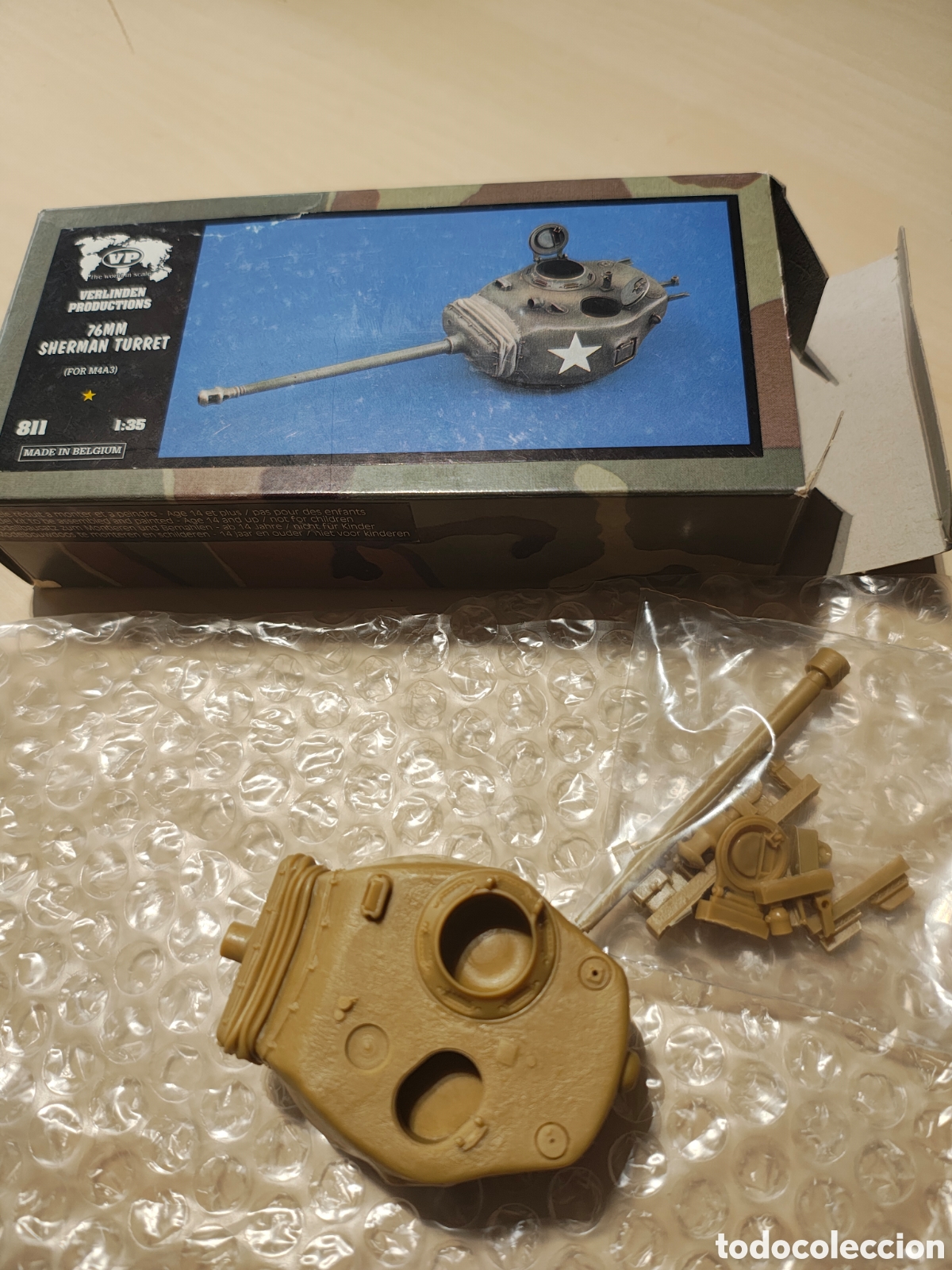 Maquetas: Verlinden production 76mm Sherman Turret - Foto 3