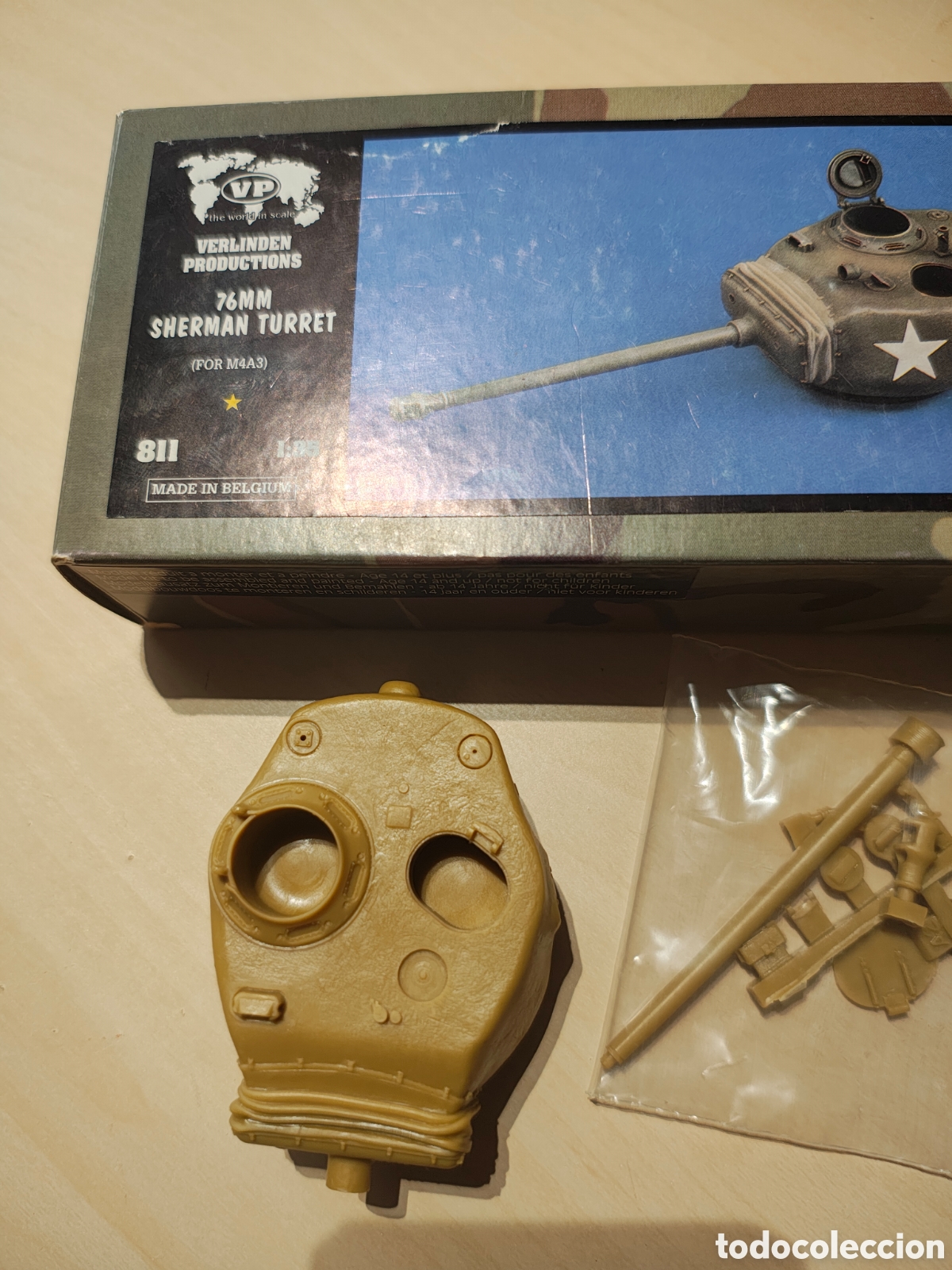 Maquetas: Verlinden production 76mm Sherman Turret - Foto 1