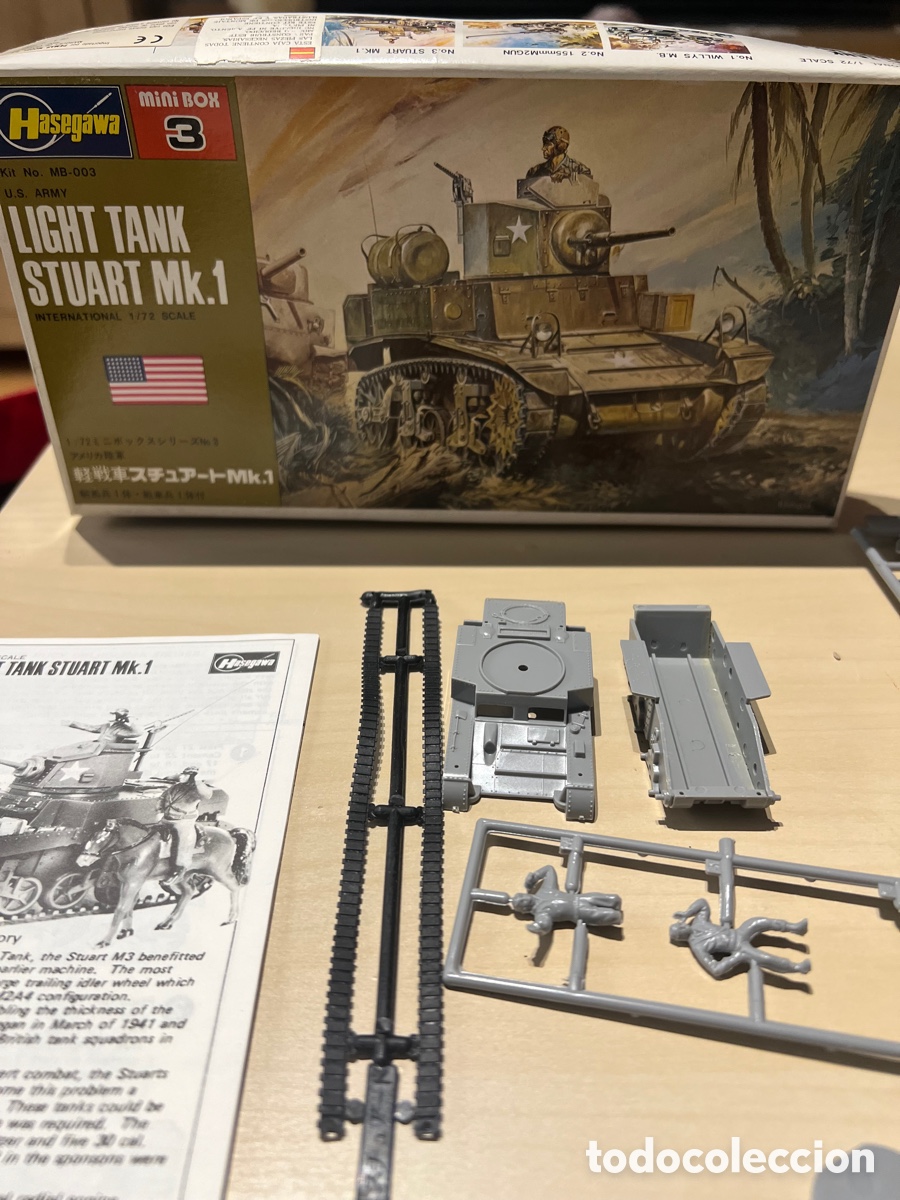 Maquetas: LIGHT TANK STUART Mk.1 maqueta - Foto 4