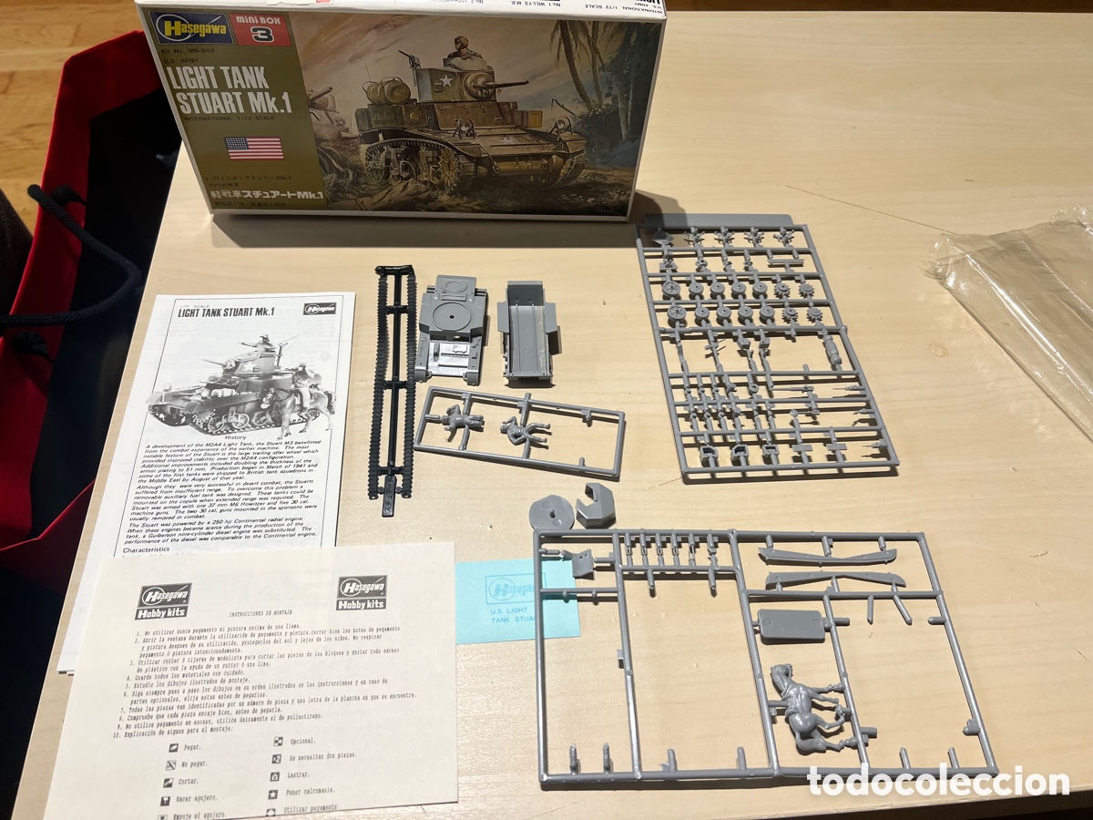 Maquetas: LIGHT TANK STUART Mk.1 maqueta - Foto 1