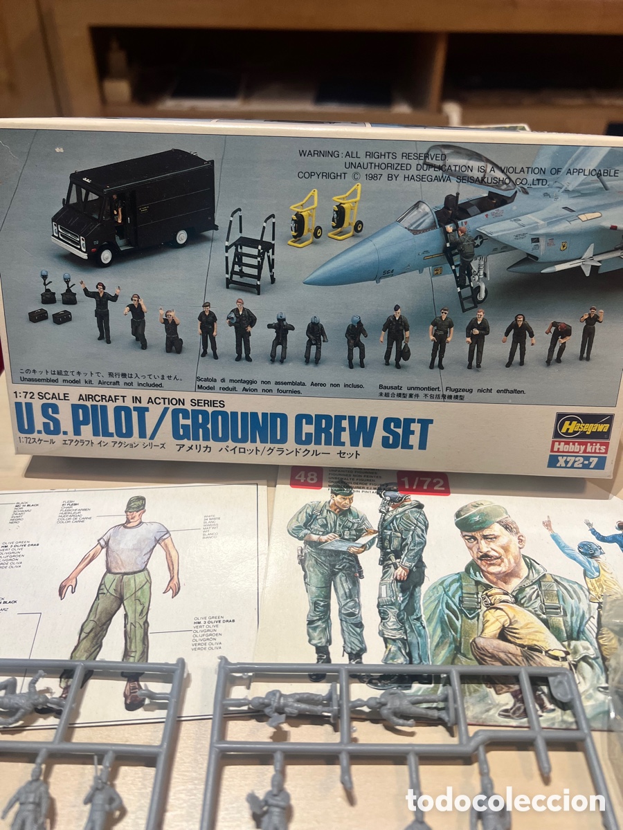 Maquetas: U.S PILOT/GROUND CREW SET - Foto 3